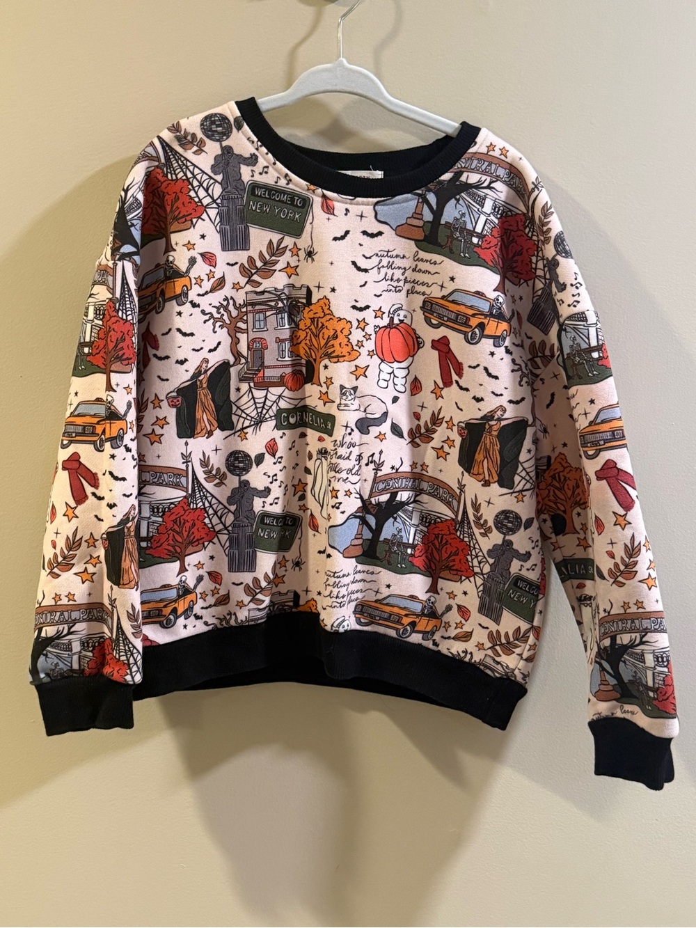 Kids Taylor Swift Autumn Graphic Sweatshirt